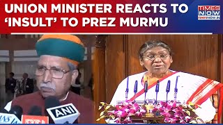 Arjun Ram Meghwal Reacts To 'Insult' To President Droupadi Murmu, Says 'Its Insult Constitution'