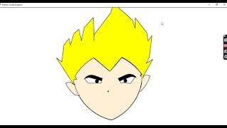 creating anime face with python| python tutorial| python turtle module