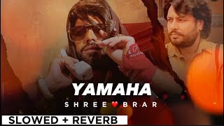 YAMAHA By SHREE BRAR🔥 (slowed + reverb)🧨💥 | Punjabi Song 😎
