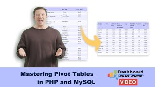 MySQL Pivot Table - Mastering Pivot Tables in PHP and MySQL: with PHP source code