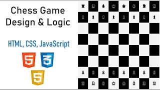Chess Game Design & Logic in HTML, CSS & JavaScript