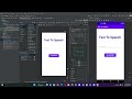 Android Studio Tutorial | Create First App  | Text-To-Speech