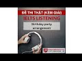 Birthday party arrangement: IELTS LISTENING Vol 4 Test 1 Section 1