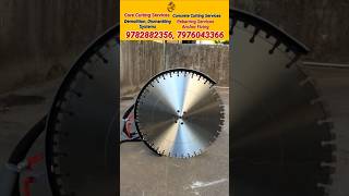 24 Ench Concrete Cutting Machine | Wall Cutter | Road Cutter | Lenter Cutter | Rcc Cutter | #cutter