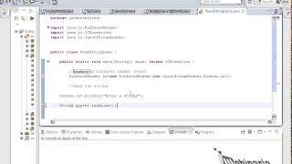 How to read string from keyboard in java?