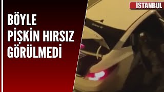 BÖYLE PİŞKİN HIRSIZ GÖRÜLMEDİ