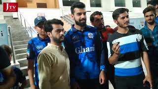 Shadab Khan Visit Ghani Institute of Cricket Stadium DHA VI  | Ghani Cricket Academy | Jtv Official