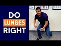 How To Do Lunges Without Knee Pain