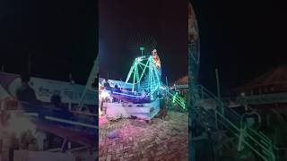 It is very scary to ride Nagar Dola at night #dance #song #funny #vairal #beautiful #subscribe#love