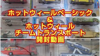 2022年6月4日発売 ホットウィールベーシックアソートとホットウィールチームトランスポート開封動画