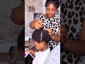 Simple natural hair hairstyle on 4C hair. Kids hairstyle 🤩