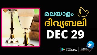 മലയാളം ദിവ്യബലി - ഡിസംബർ 29, 2021|MALAYALAM HOLY MASS - DECEMBER 29, 2021|ലത്തീൻ ക്രമം