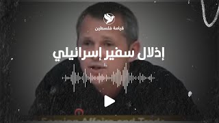 شاهد.. نائب أيرلندي يمسح الأرض بسفير \