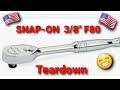 Snap-on 3/8 drive f80. new pickup and overview/teardown of ratchet.