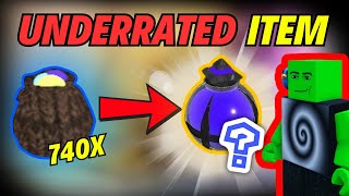 Using 740X Random Potion Sacks to try get INSANE POTIONS! (Sol's RNG)