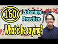 What is he saying?(160) (Listening Practice) [ ForB English Lesson ]