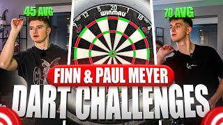 ICH MUSS EIN LEG GEGEN PAUL MEYER GEWINNEN! 😱🎯 DART CHALLENGES GEGEN PAUL 🔥