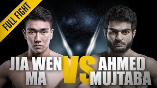 ONE: Full Fight | Ma Jia Wen vs. Ahmed Mujtaba | Superb Submission | March 2018