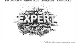 Programming Assignment Experts online