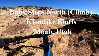 Baby Steps North (Climb) at Klondike Bluffs, Moab, Utah