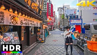 Japan - Tokyo Afternoon Walk in Pursuit of Hidden Oasis【4K HDR】