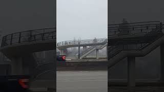 Passenger POV of MAX Yellow BRT Arriving at 54 Avenue SW Station (SB) #calgarytransit #brt #bus