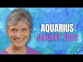 AQUARIUS January 2022 Astrology Horoscope Forecast - You're on a Roll!