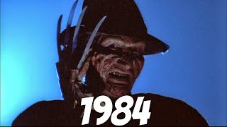 Evolution of Freddy Krueger from A Nightmare on Elm Street (Halloween Theme)