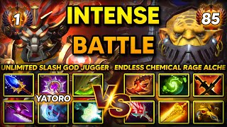 Juggernaut Yatoro Vs Alchemist INTENSE PROS BATTLE