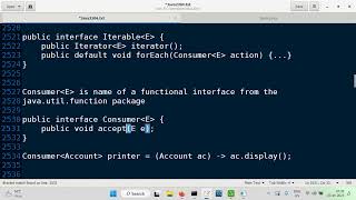 default methods of the Collection interface, forEach, removeif, toArray, spliterator.