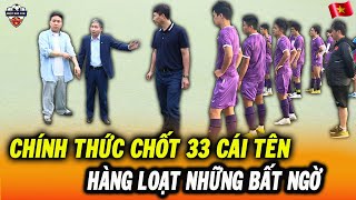 HLV Kim Sang Sik Chính Thức Chốt 33 Cái Tên ĐT Việt Nam Hội Quân Ngày 1/6, Hàng Loạt Những Bất Ngờ