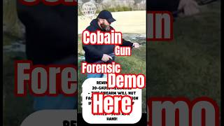 Testing the Kurt Cobain Shotgun Theory
