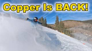 Copper Mountain is Open!