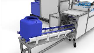 ASCO Bucket Filling System for Dry Ice Pellets