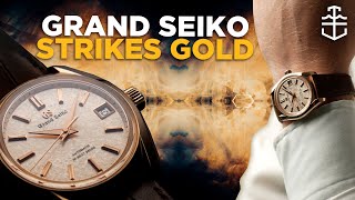 Grand Seiko SBGH368: The 38mm 62GS makes its debut in pink gold with a cherry blossom dial