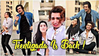 Teentigada is back! Vishal Pandey Sameeksha Sud   Bhavin Bhanushali ! Friendship goals new videos