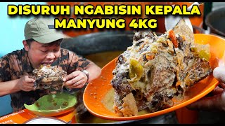 NGABISIN KEPALA MANYUNG JUMBO YANG BERATNYA 4KG DI WARUNG HIDDEN GEMS SEMARANG!!