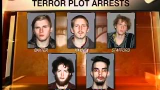 Noon: Terror plot suspects in court