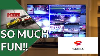 [roncoejr: gaming] GRID on Google Stadia: So Much Fun!