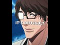 aizen has the coldest lines bleach edit