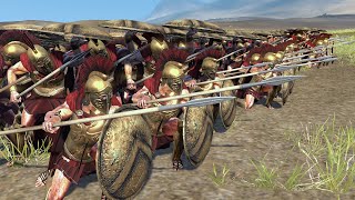 Sparta Vs Rome - 7,000 Spartans Vs 33,000 Romans - 40,000 Units Battles - Total War Huge Cinemic