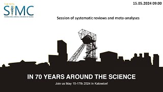 SIMC 2024 - Systematic reviews and meta-analyses