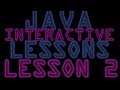 Java Interactive Programming Lessons For Beginners 2- Data Types and Variables