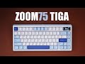 Zoom75 TIGA REVIEW - Cork as a Keyboard Dampener?