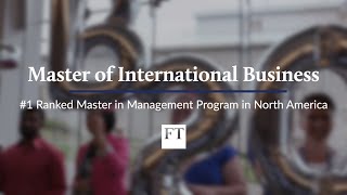 Master of International Business | Program Overview