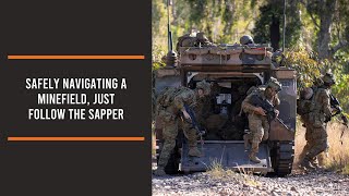 Safely navigating a minefield, just follow the Sapper