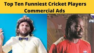 Top Ten Funniest Cricket Players Commercial Ads