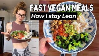 EASY & LOW CALORIE VEGAN MEAL PREP | save time cooking!