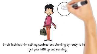 Birch Tech - NBN Cabling Technician Waiting to Help You