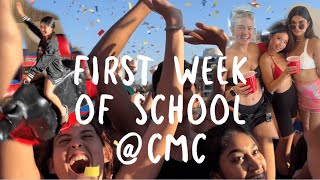 FIRST WEEK of SCHOOL @CMC Claremont McKenna College